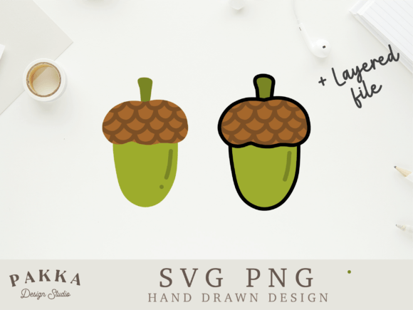 Autumn Oak Graphics: Perfect for Local Crafts and Branding