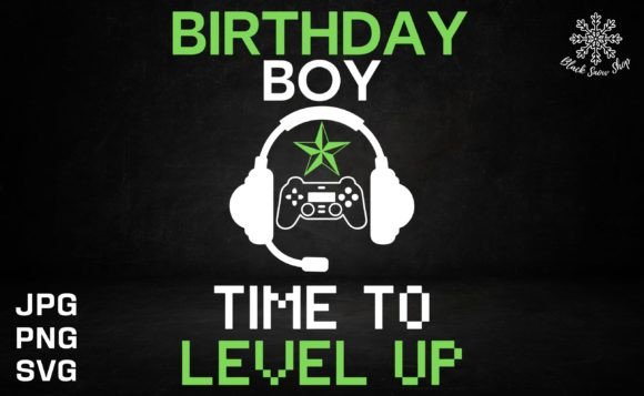 Birthday Boy Gamer Svg: A Perfect Graphics Asset for Crafts