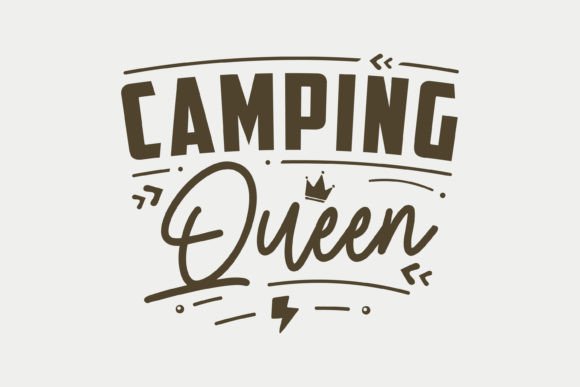 Camping Queen, SVG: A Versatile Graphic for Crafts
