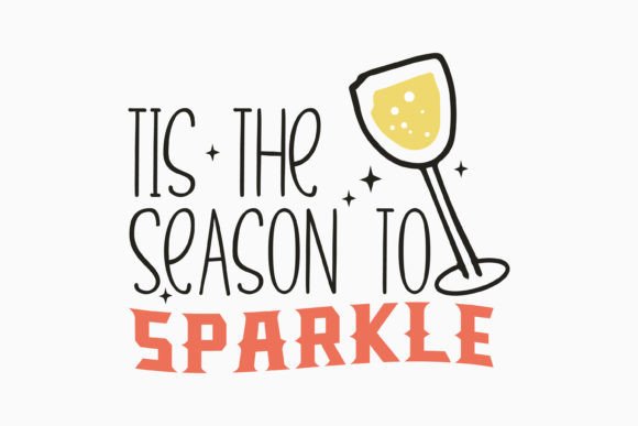 Champagne Retro SVG: A Versatile Graphic for Creative Crafts