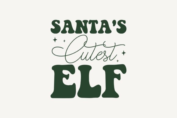 Crafting Festive Cheer: Santa's Cutest Elf, Christmas SVG Graphics