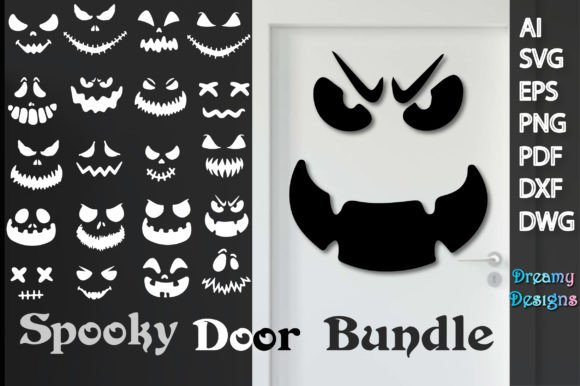 Halloween Spooky Door Bundle SVG: A Must for Creative Crafts
