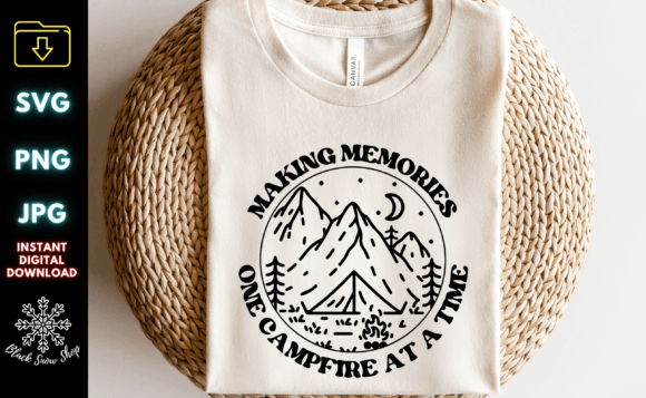 Making Memories One Campfire Svg: A Perfect Graphics Asset for Crafts