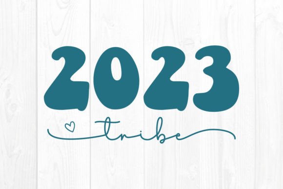 New Year Quote SVG 2023 Tribe: A Fresh Embroidery Design