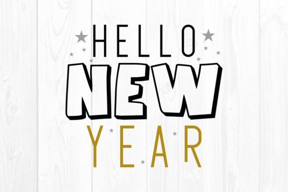 New Year SVG Quote: Graphics & Crafts Asset Review