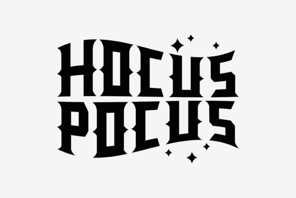 Retro Hocus Pocus Halloween SVG for Graphics and Crafts