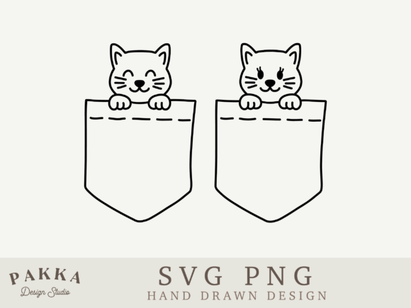Review: Pocket Cat Svg Png Kawaii Outline for Crafts